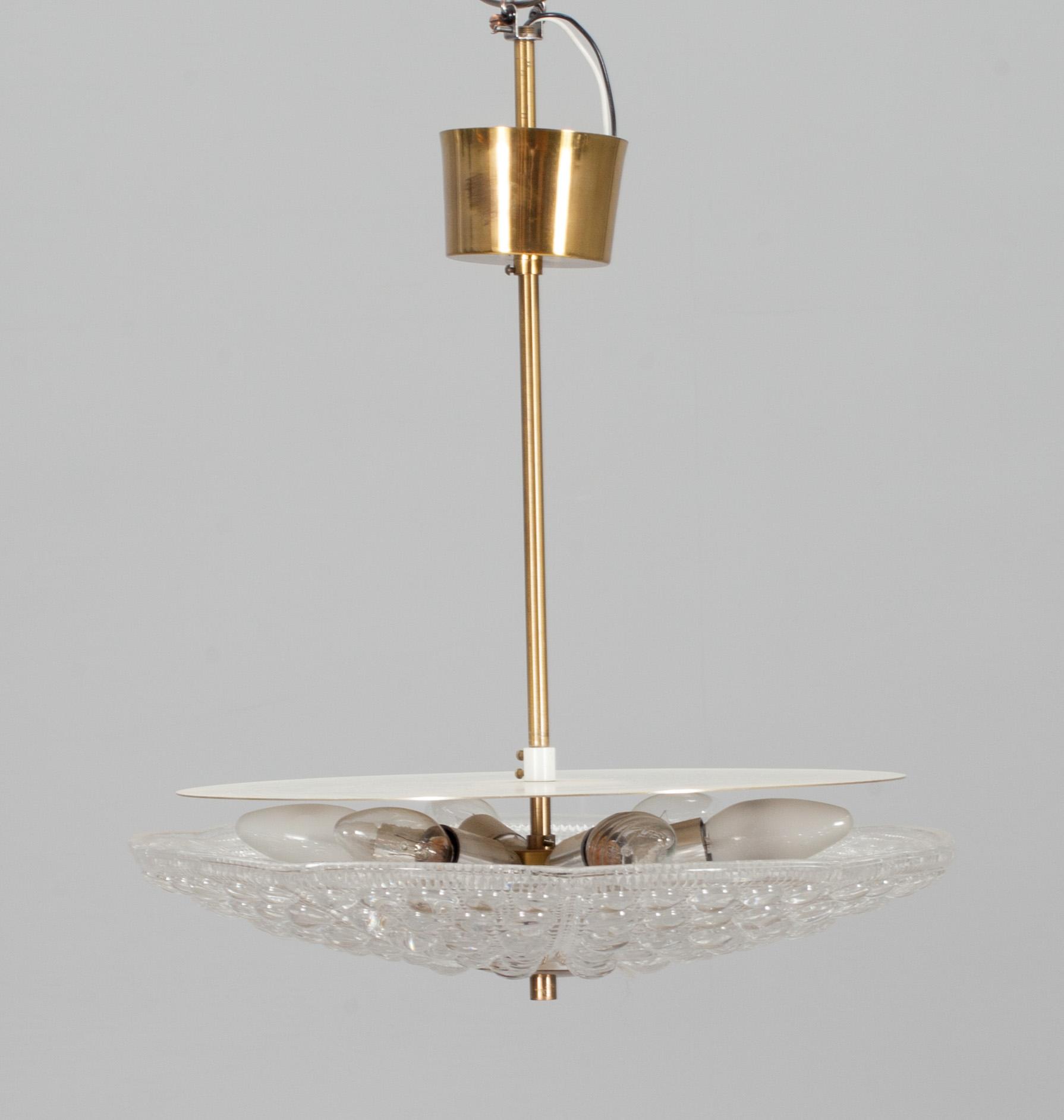 TAKLAMPA, Carl Fagerlund, Orrefors, 1900-talets andra hälft.