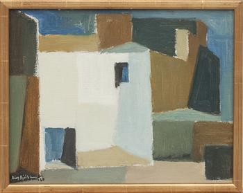 RICHARD BJÖRKLUND, olja på pannå.