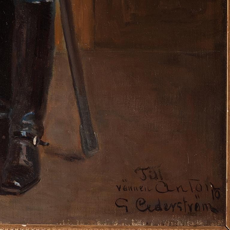 Gustaf Cederström, ”Hästgardeskorpral”.