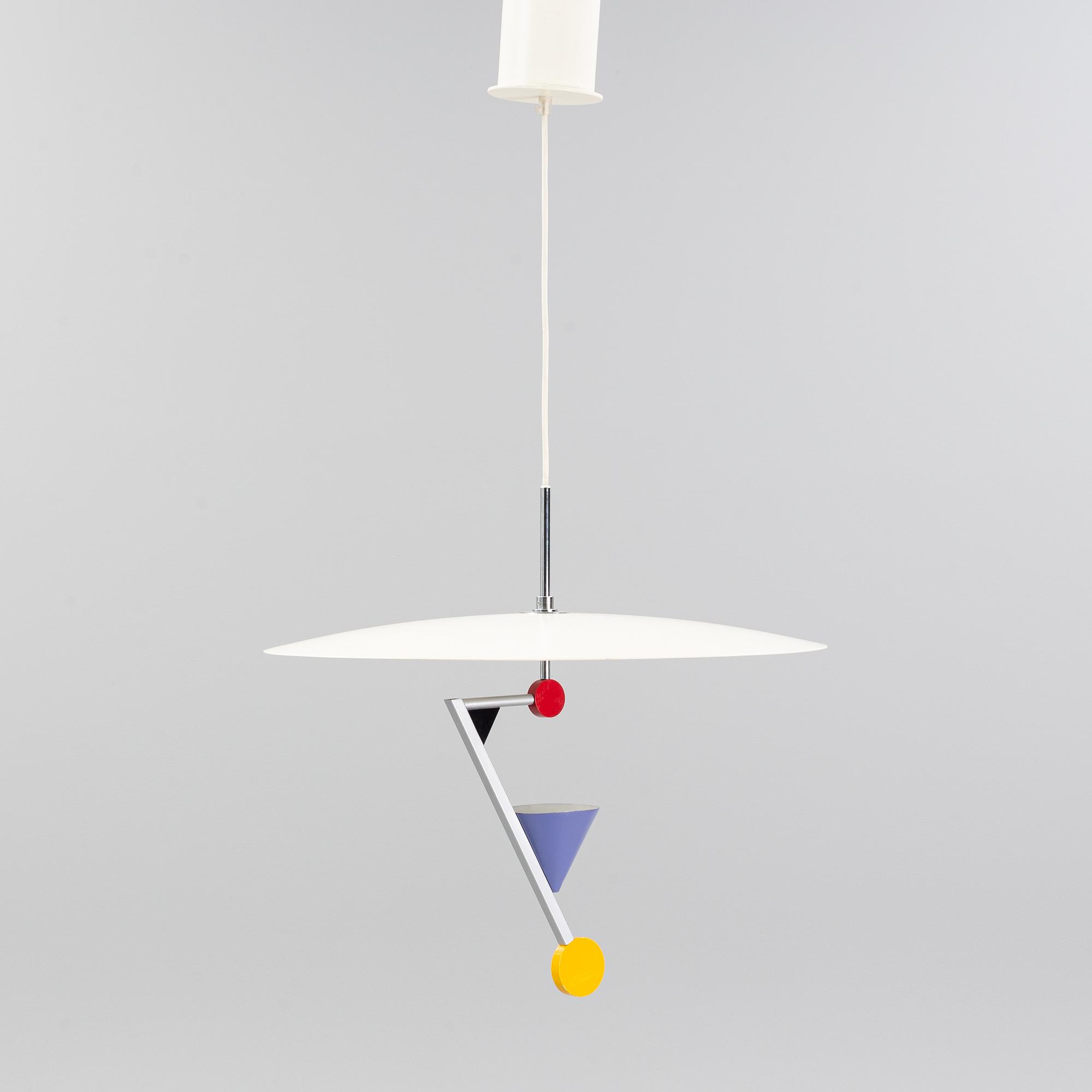 Olle Andersson, A "Halo there" ceiling light, Boréns, 1980s.