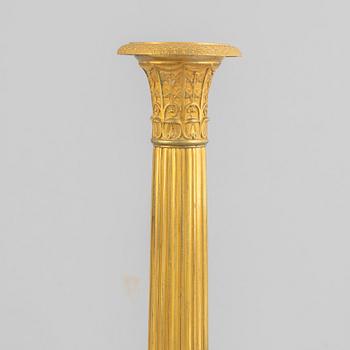 Ljusstakar, ett par, Frankrike, 1800-talets början, Empire.