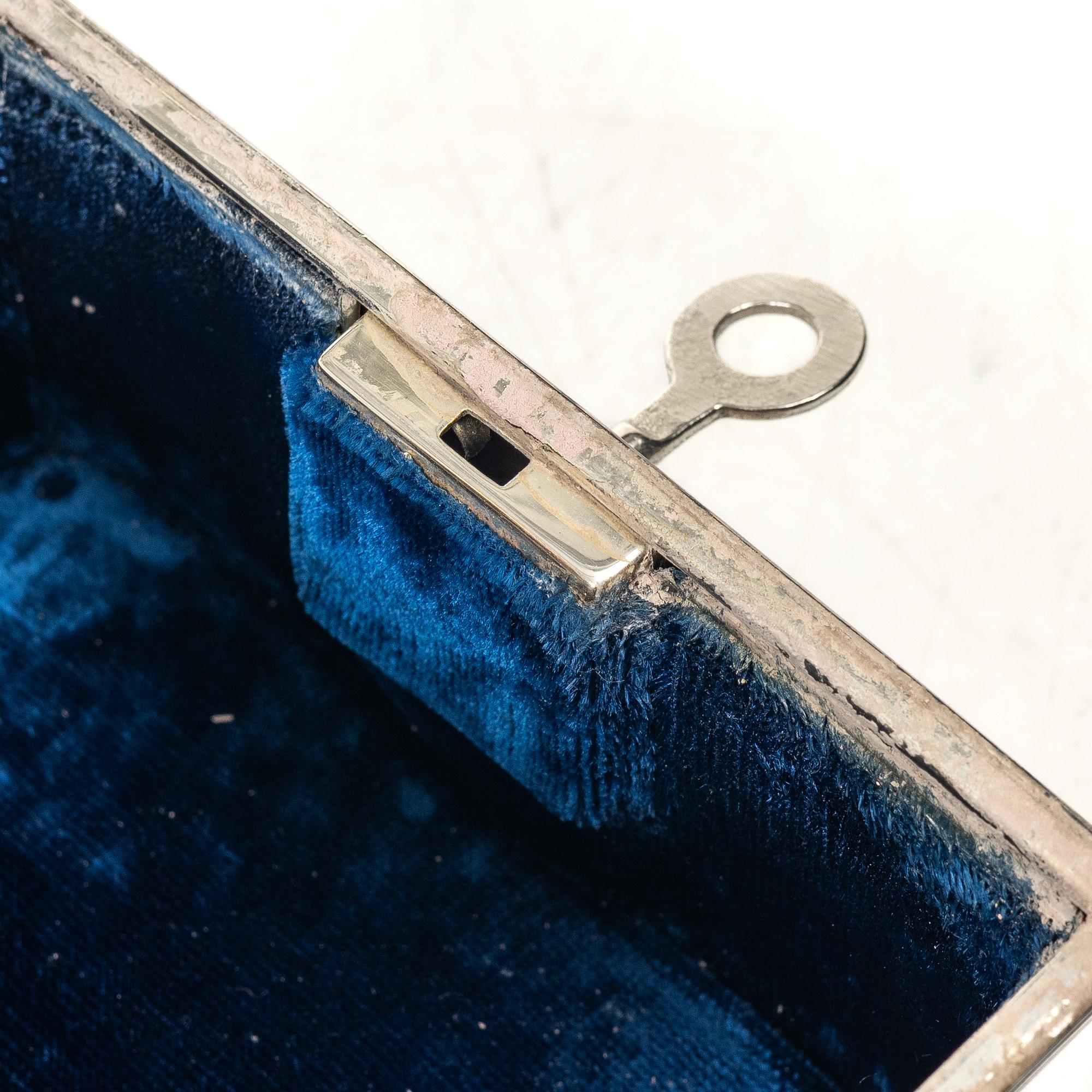 Sven-Arne Gillgren, a sterling silver box, GAB, Stockholm, Sweden 1948.