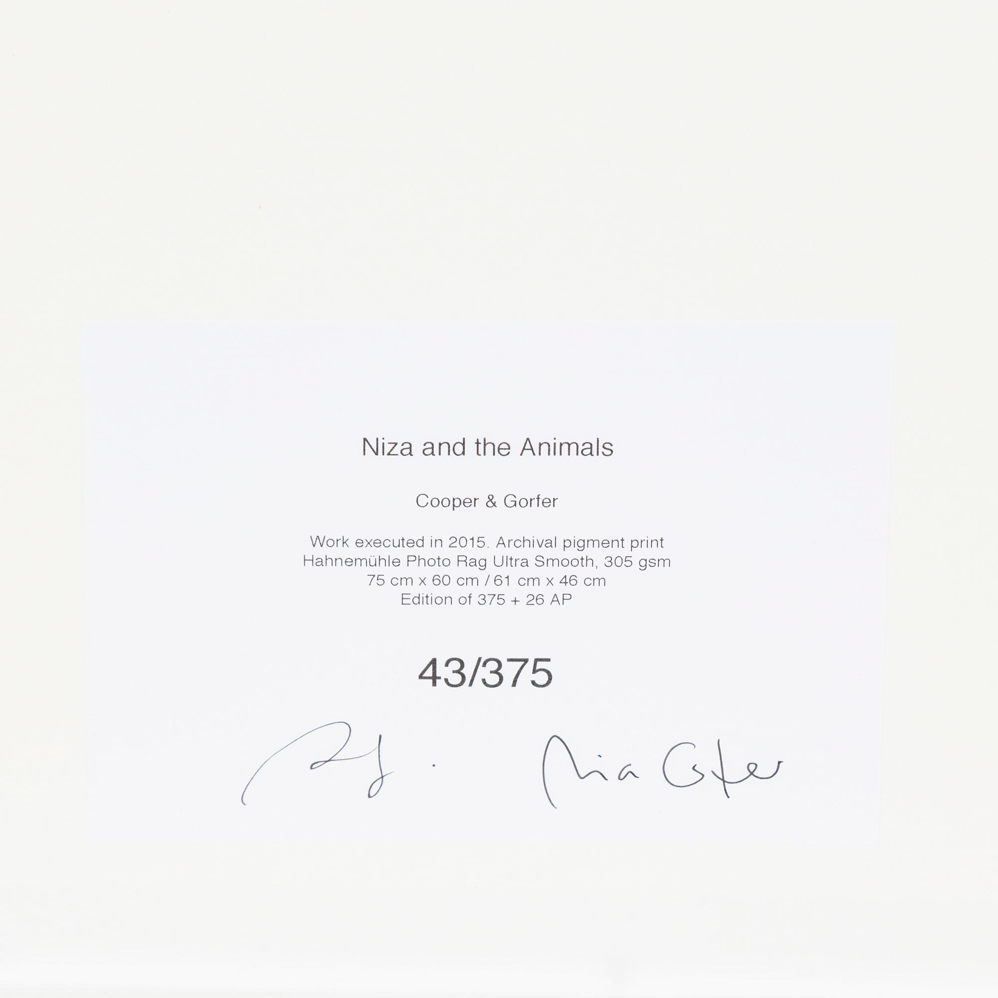 Cooper & Gorfer, "Niza and The Animals".