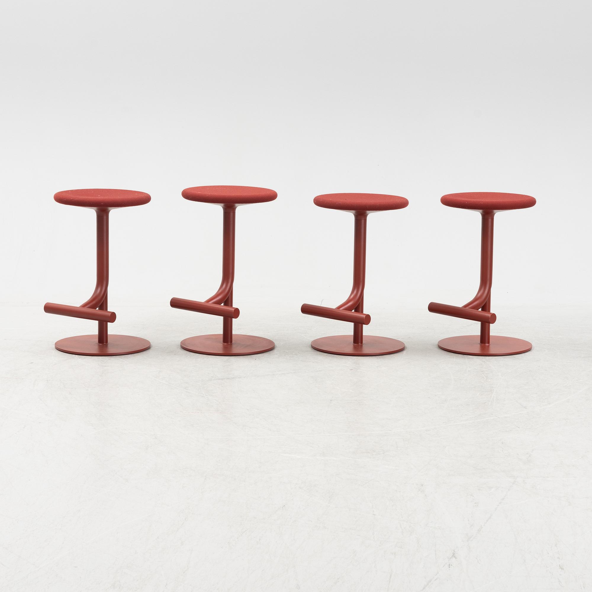 Andersson & Voll, barstolar, "Tibu", 4 st, Magis.