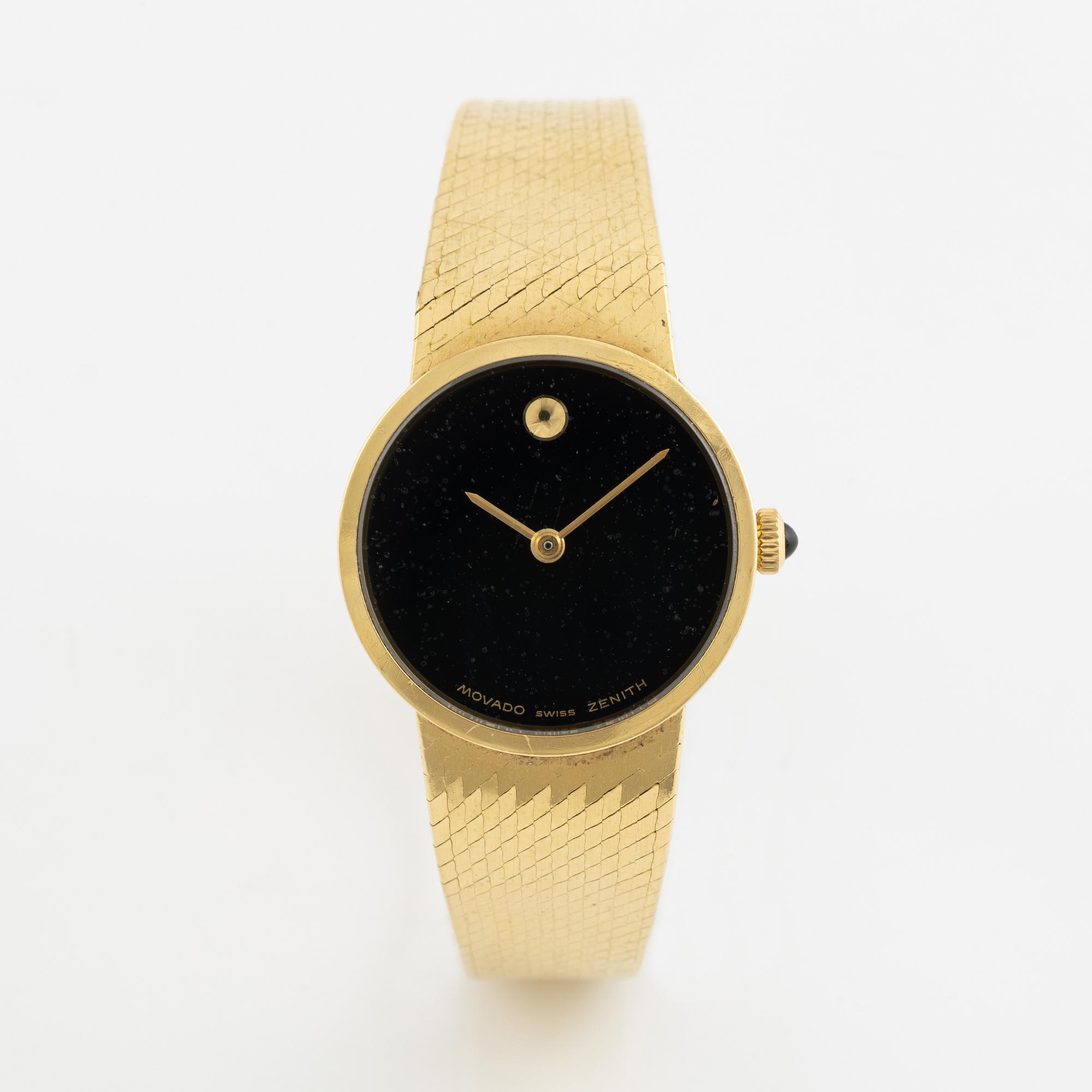 Movado/Zenith, Museum, armbandsur, 24,5 mm.