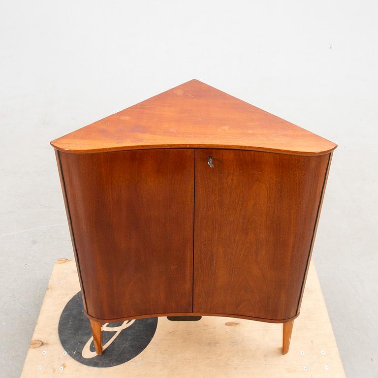Corner cabinet, mid-20th century.