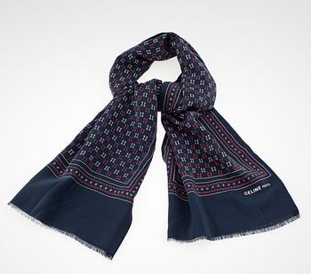 104. A Celine wool and silk scarf.