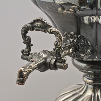 SAMOVAR, nysilver, 1800/1900-tal.