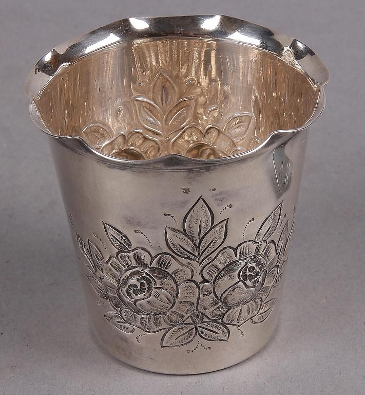 PARTI SILVER, 3 delar. Sverige och Danmark. 1800/1900-tal.