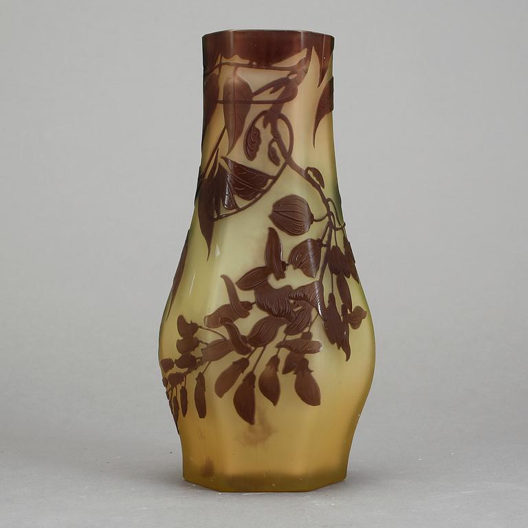 VAS, glas, Emile Gallé, Nancy, Frankrike, Jugend.