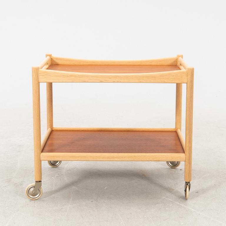 Hans J Wegner, serving trolley, "AT-45", Andreas Tuck, Denmark, 1960s.