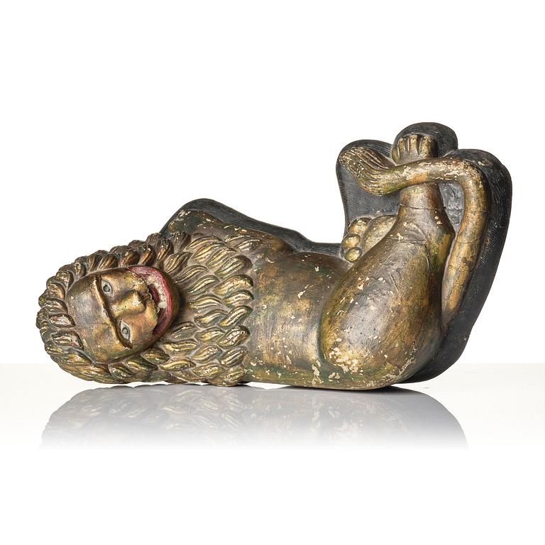 Skulptur, tillskriven Johan August Gustafsson (1852-1932).