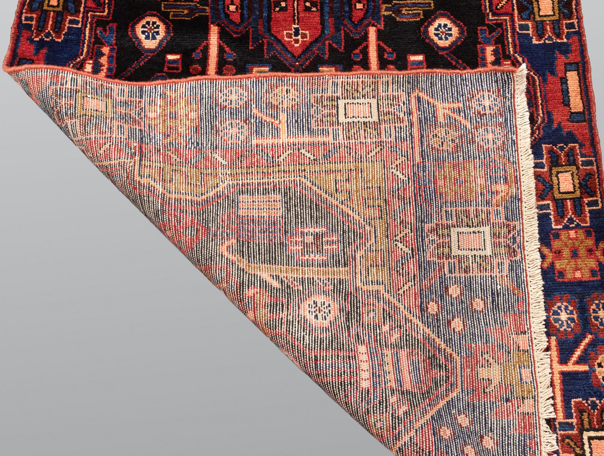 A runner, North east persian, ca 501 x 101 cm.