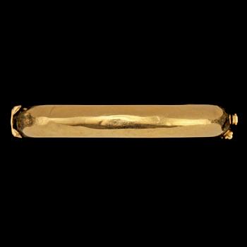 ARMRING, guld, 18k, stmpl B&H, 1961. Vikt 14 g.