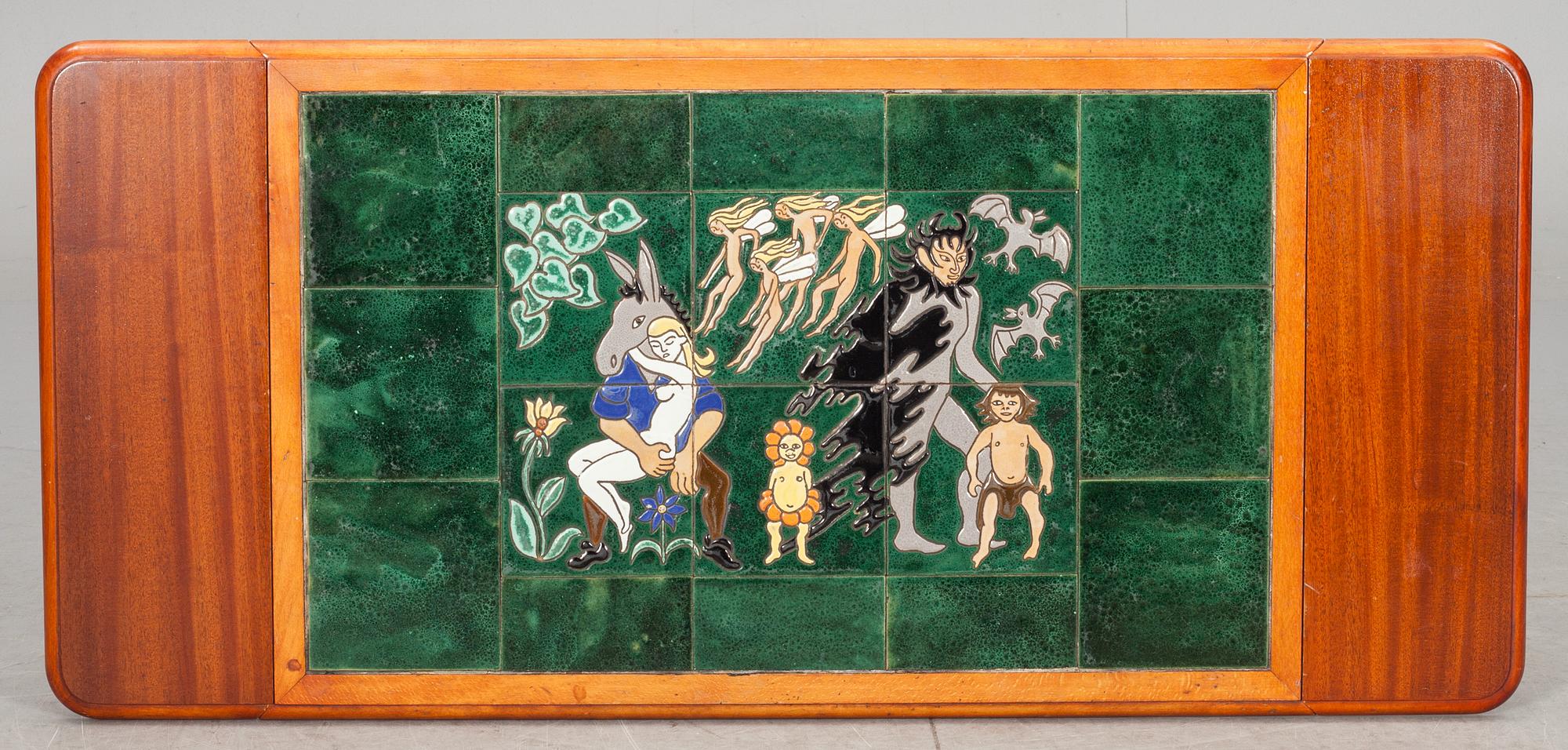 KAKELBORD, 1950-tal.