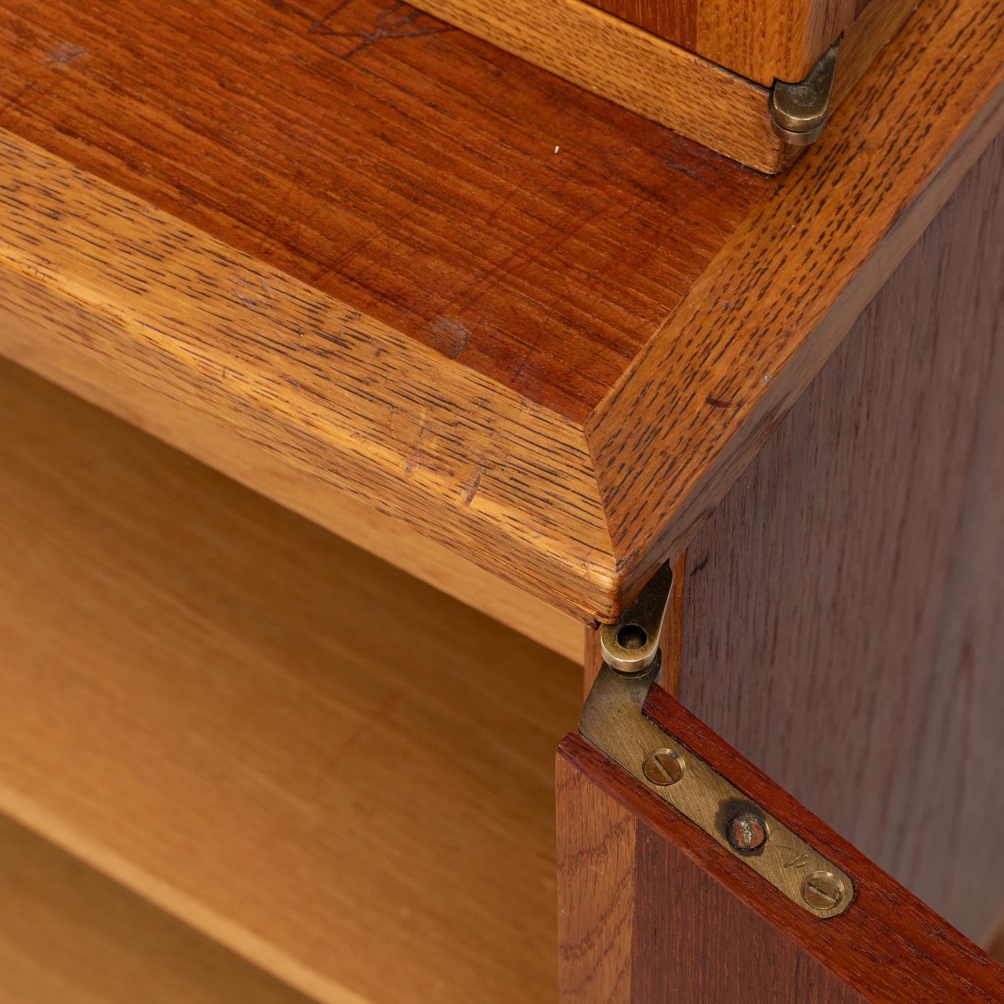 A 'Krus' teak cupboard by Yngve Ekström for Westbergs, designed 1955.