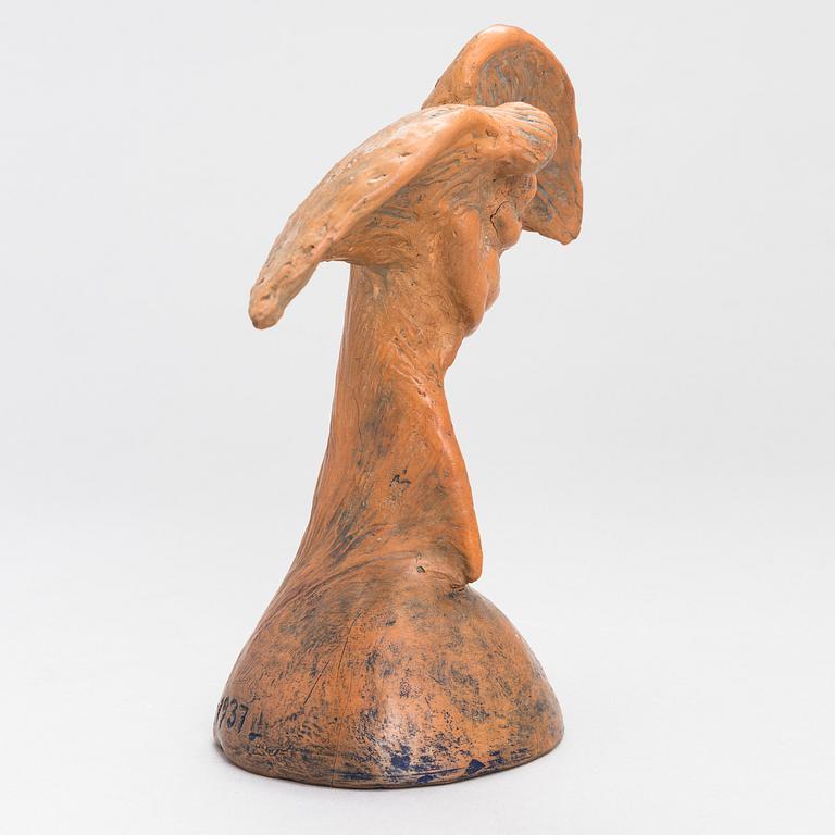 VILLE VALLGREN, terracotta, signed and dated 1937.