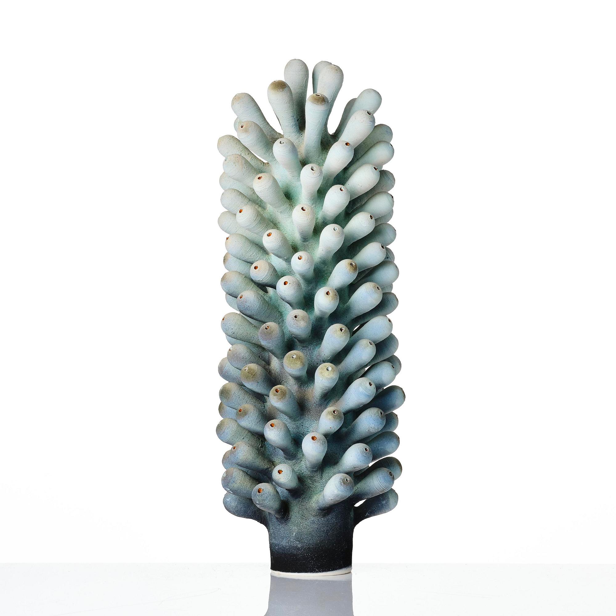 Eva Zethraeus, unik skulptur, stengods, egen studio.