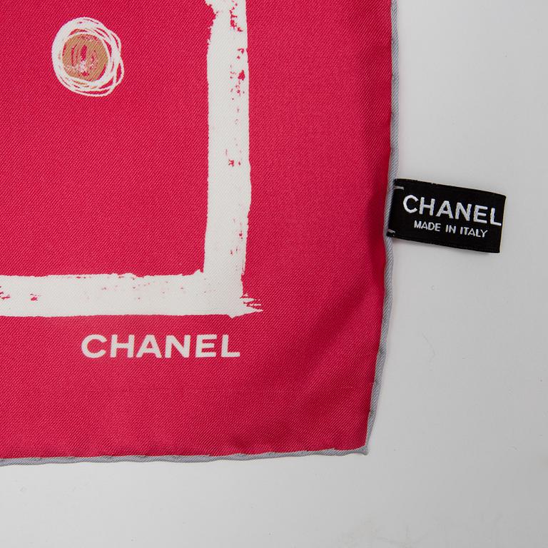 A scarf by Chanel.