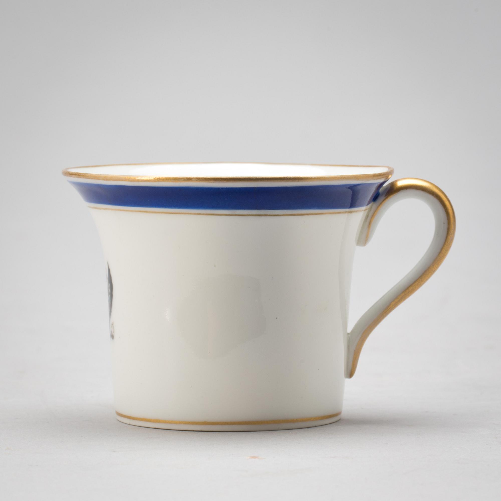 KOPP, porslin. S:t Petersburg, Ryssland, 1914.