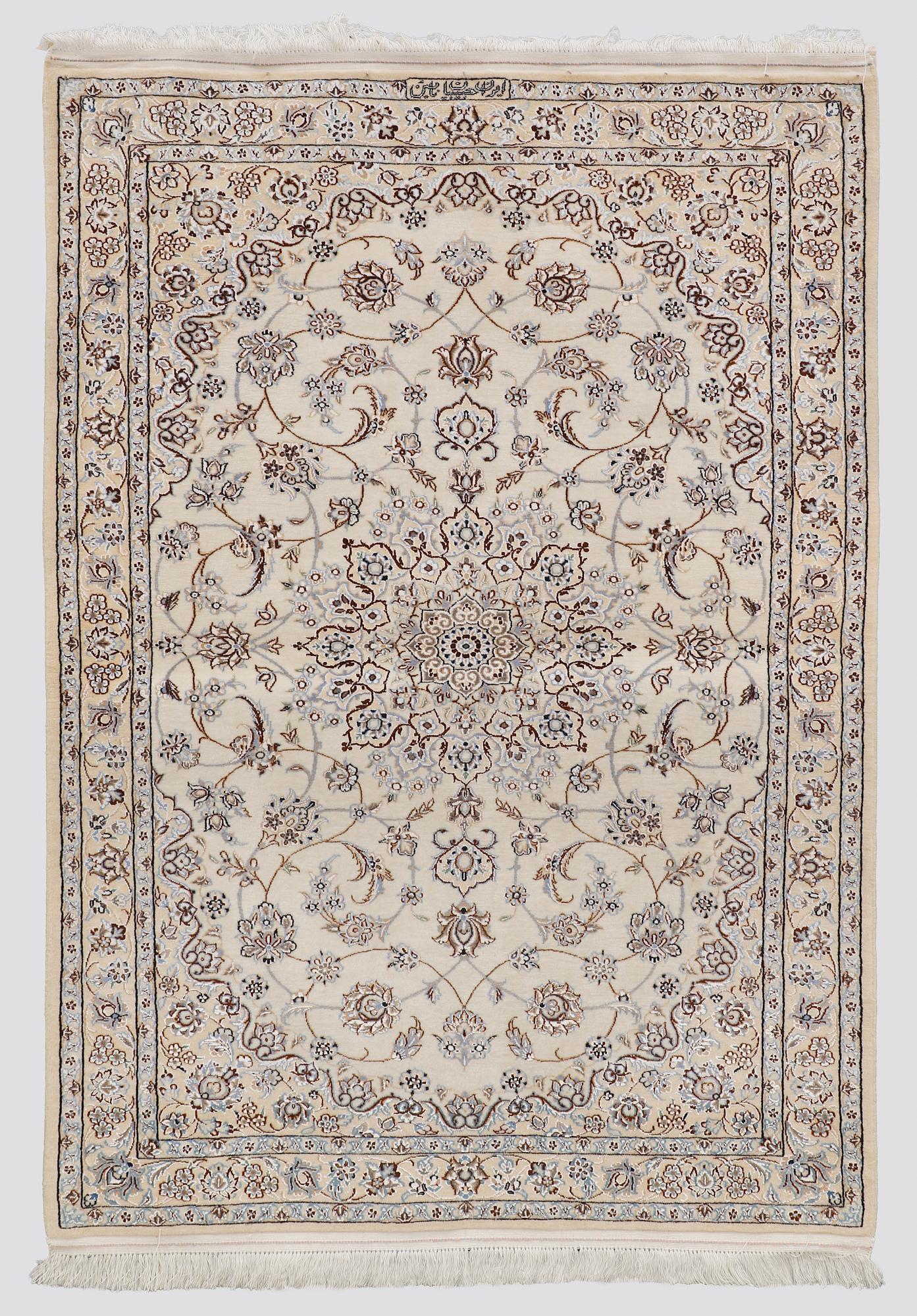 A rug, Nain Part Silk, sk 6 LAA, 154 x 102 cm.