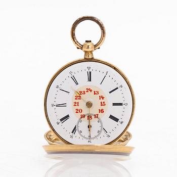 Pocket watch, 36.5 mm.
