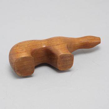 A figurine in teak, designed by Arne Tjomsland for Hiorth og Østlyngen, approx 1955.