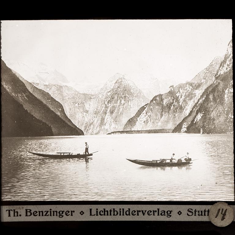 PROJEKTORSBILDER, glasplåtar, 18/1900-tal.