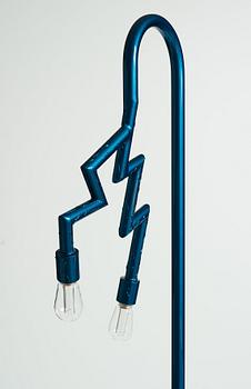 Lotta Lampa, a unique "Tjabo Thunder Light", floor lamp, Studio Lotta Lampa, Sweden 2020.