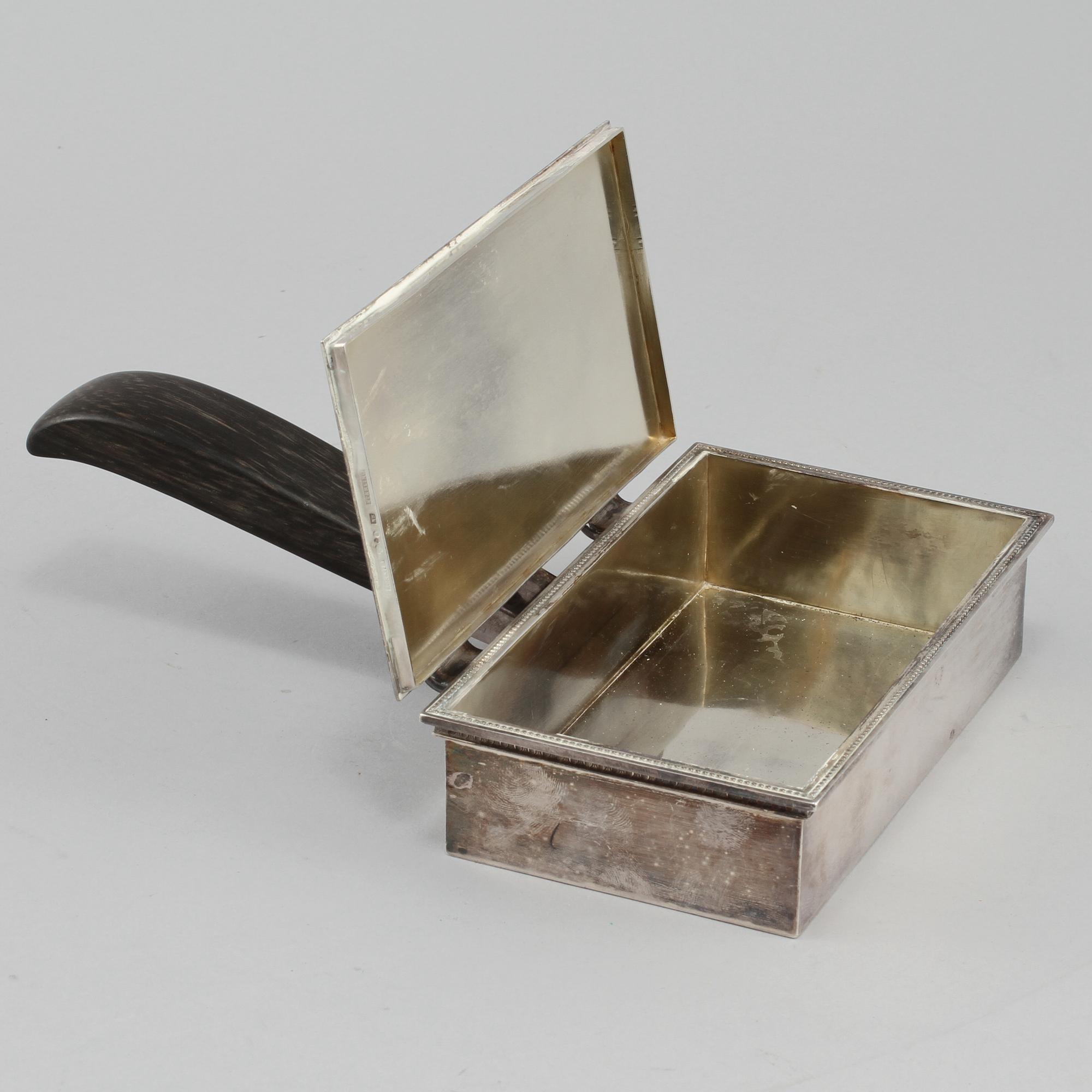 ASK, sterlingsilver, Borgila, Stockholm, 1939. Vikt 505 g.