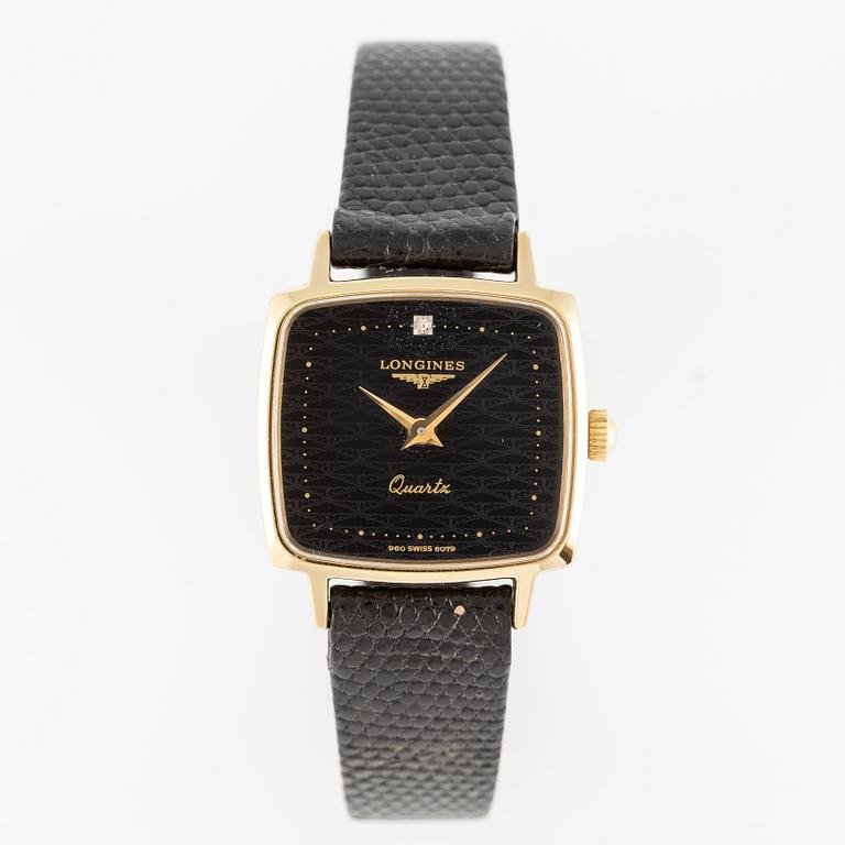 Longines, armbandsur, 22 mm.