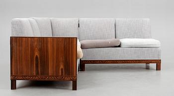 HÖRNSOFFA, art deco, 1920-tal.