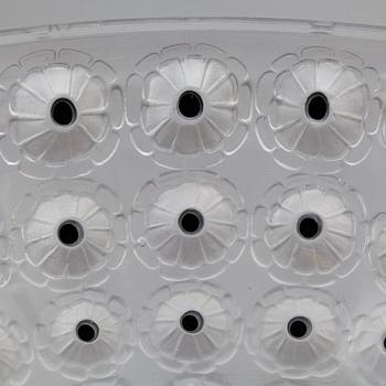 A 'Nemours' glass bowl, Lalique, France.