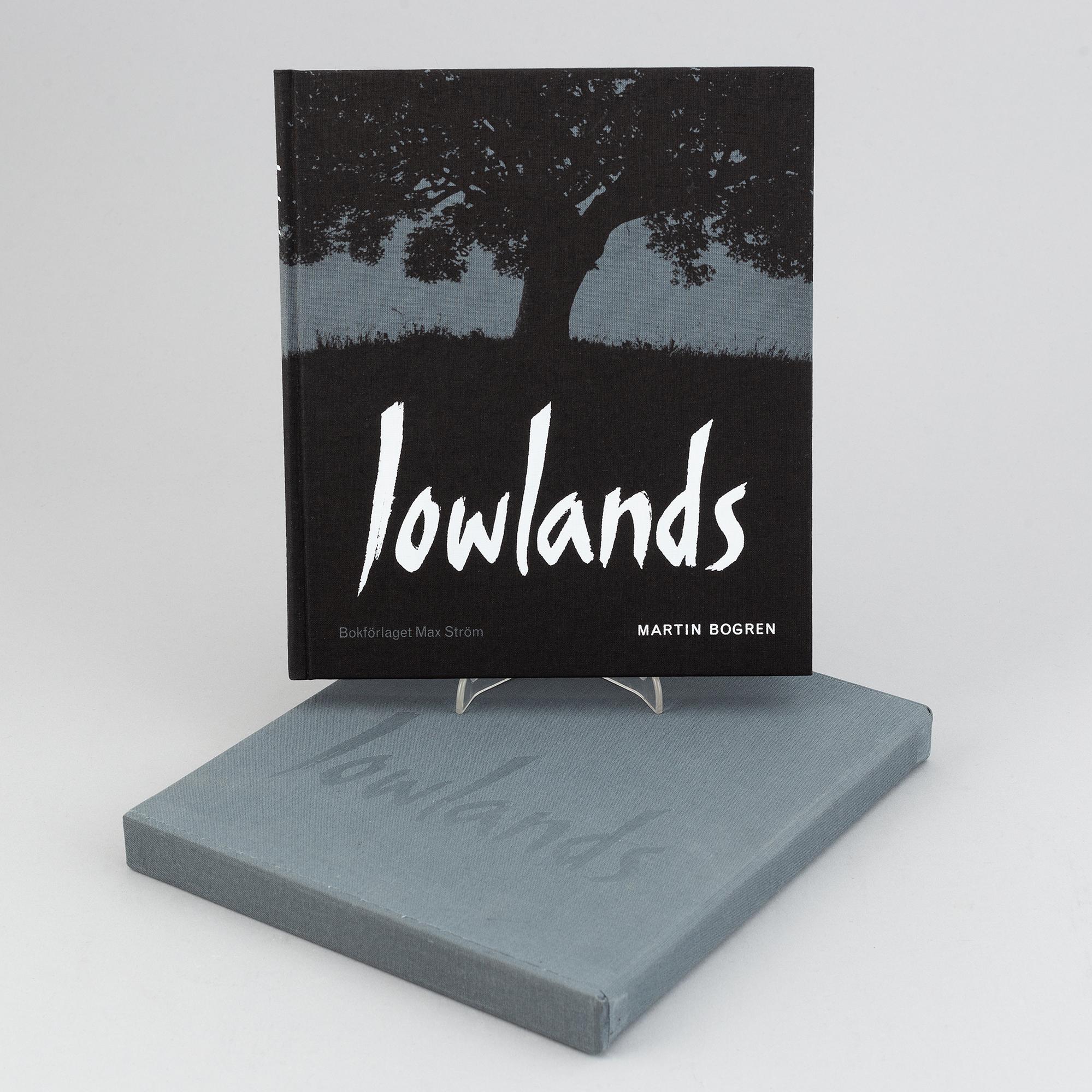 Martin Bogren, 'Lowlands', a book with photograph, photograph signed and numbered 21/25.