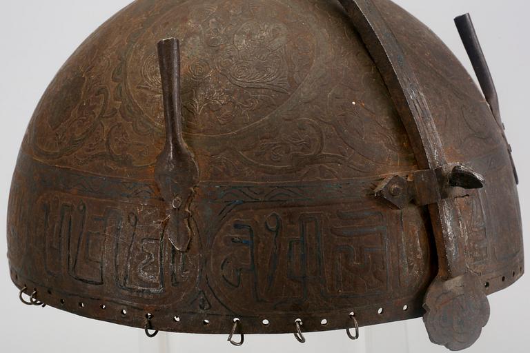 Helmet so-called. Khula Khud
Indo Persian 1800s.