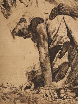 Erich Wolfsfeld, Abrahams offer.