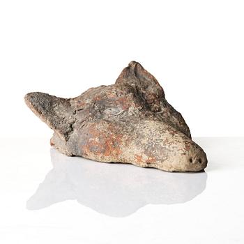 Varghuvud, 1800-tal eller äldre.