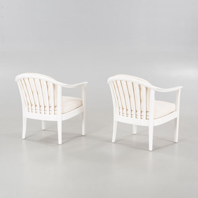 A pair of "Classic/110" chairs, designed in 1969 by Sylve Stenqvist for OPE.