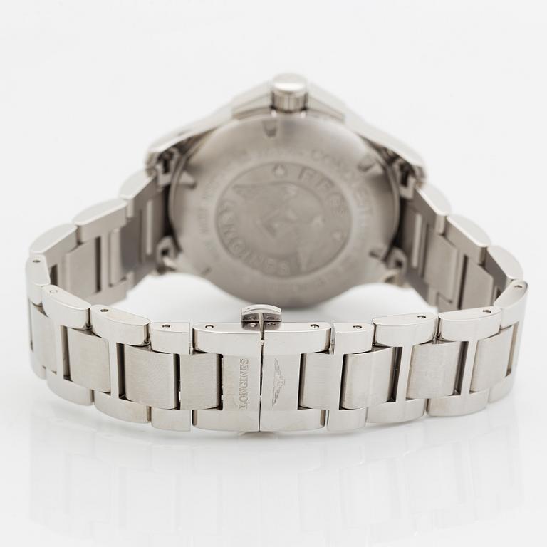 Longines, Conquest, GMT, armbandsur, 41 mm.