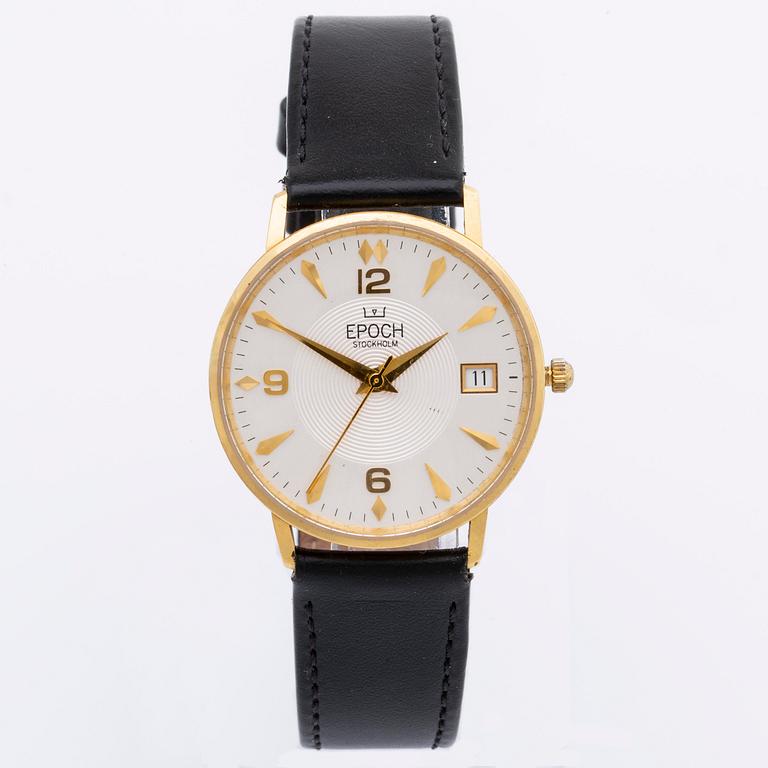 EPOCH, wristwatch, 33.5 mm.