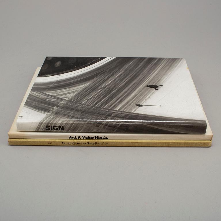 PHOTOBOOKS, Three (3) Gunnar Smoliansky, Walter Hirsch.