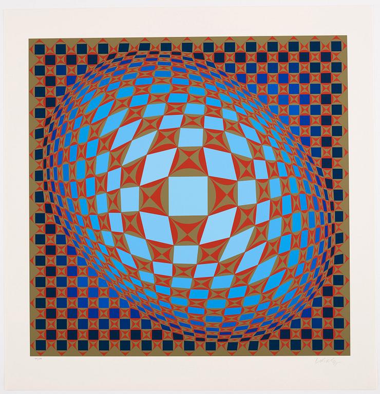 Victor Vasarely, "Louisiana-mappen".