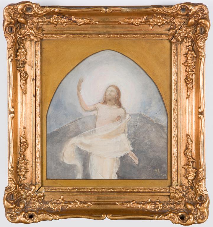 Helene Schjerfbeck, Sketch to Altarpiece for Ruotsinpyhtää Church.