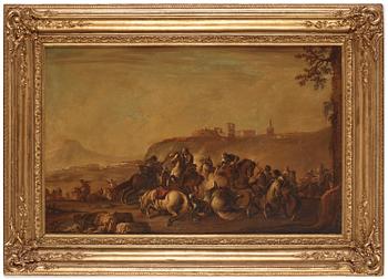 Cavalry battles, a pair.
