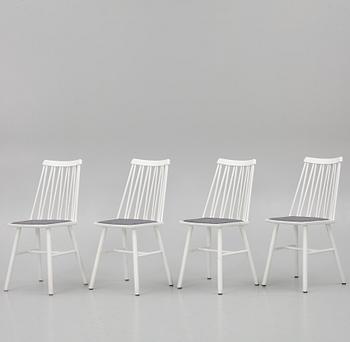 Markus Johansson, four 'Zigzag' chairs, Hans K.