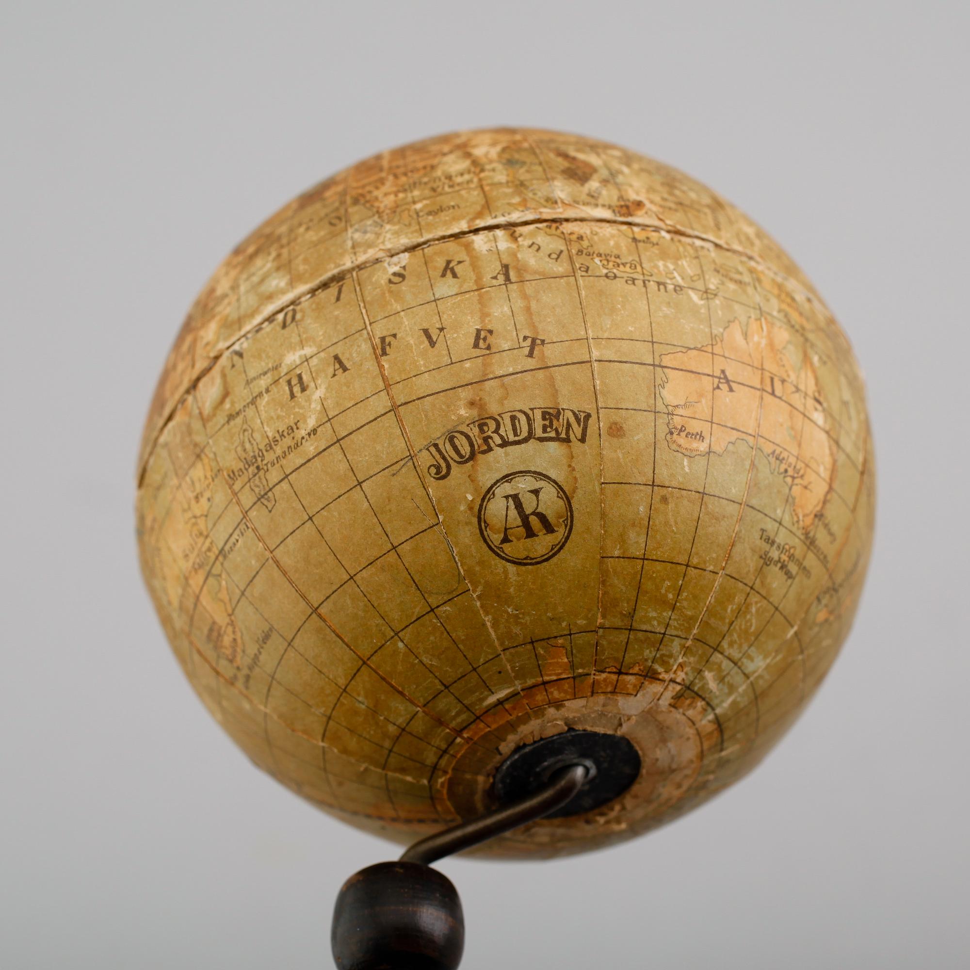 JORDGLOB, "Jorden AK", 1800-/1900-tal.