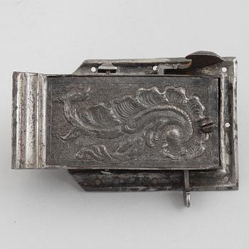 Lock, probably Sweden or Germany, mid-18th century, Rococo.