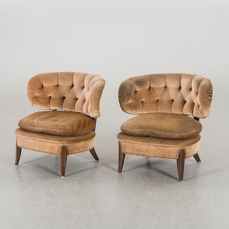 OTTO SCHULZ, a pair of Schulz easy chairs.