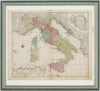 KARTA, Tobias Conrad Lotter, 1700-tal.