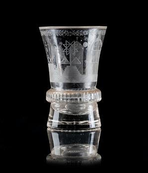 FRIMURARGLAS, tidigt 1900-tal.